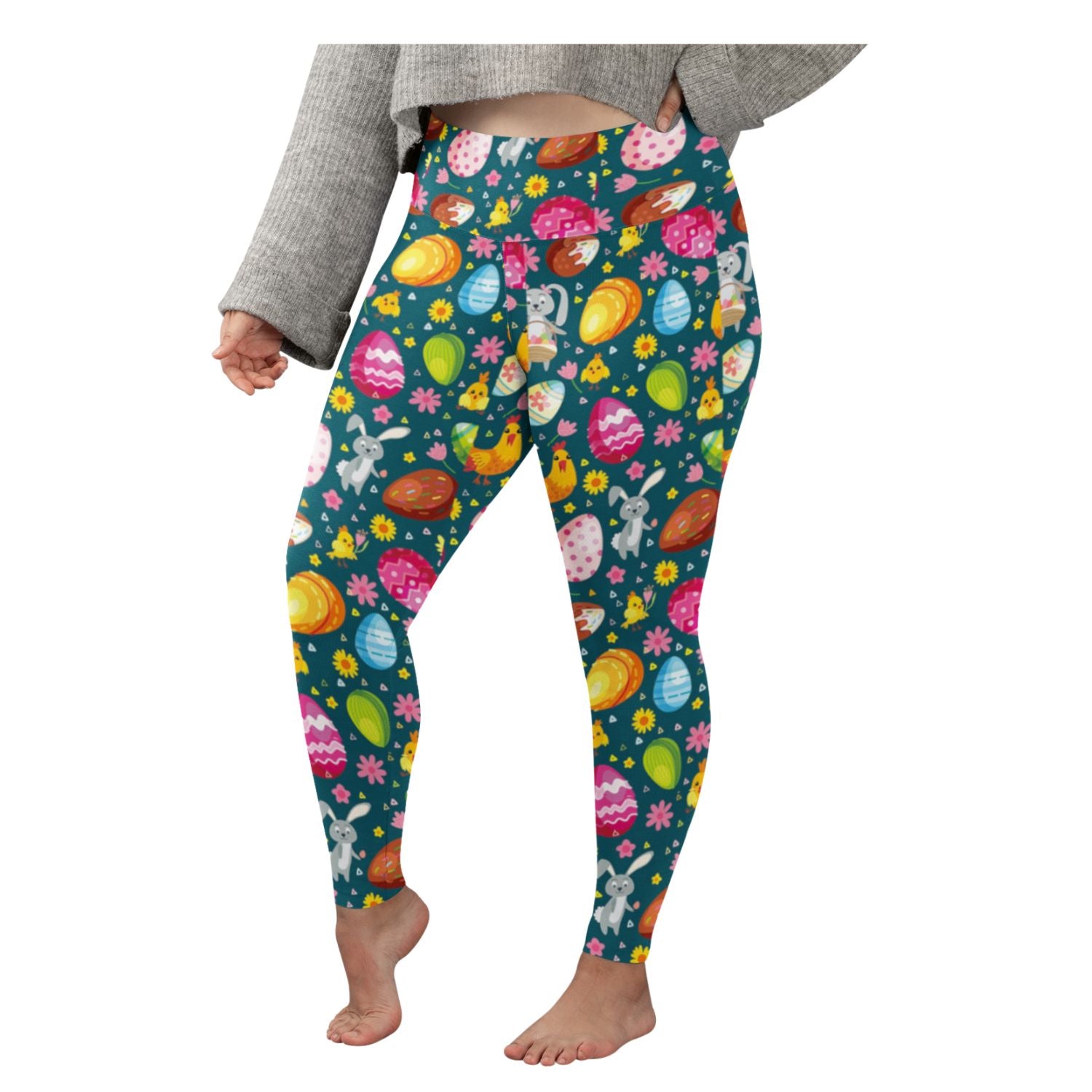 24/7 Leggings – Crazy Easter – Funky Fit Clothing