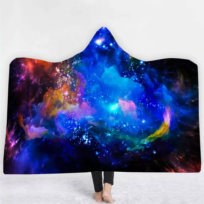 Funky Fit Snuggly Blanket - Outer Space