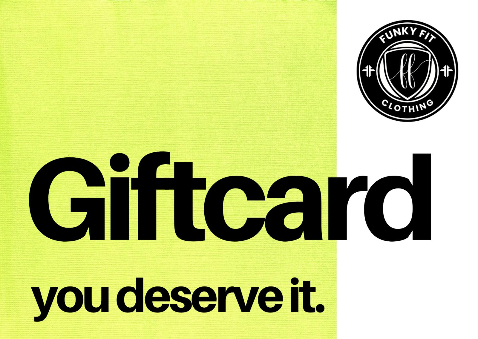 Funky Fit clothing Gift Card