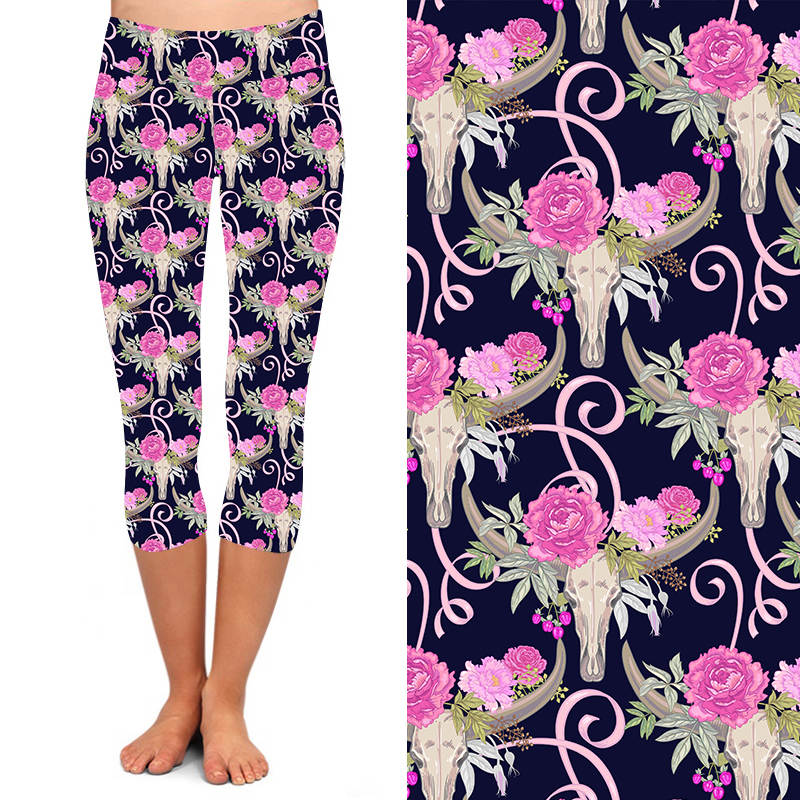 Funky Fit 24/7 Capri Leggings – Mooing Dead & Pretty