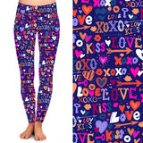 Funky Fit Valentines Love & Kisses