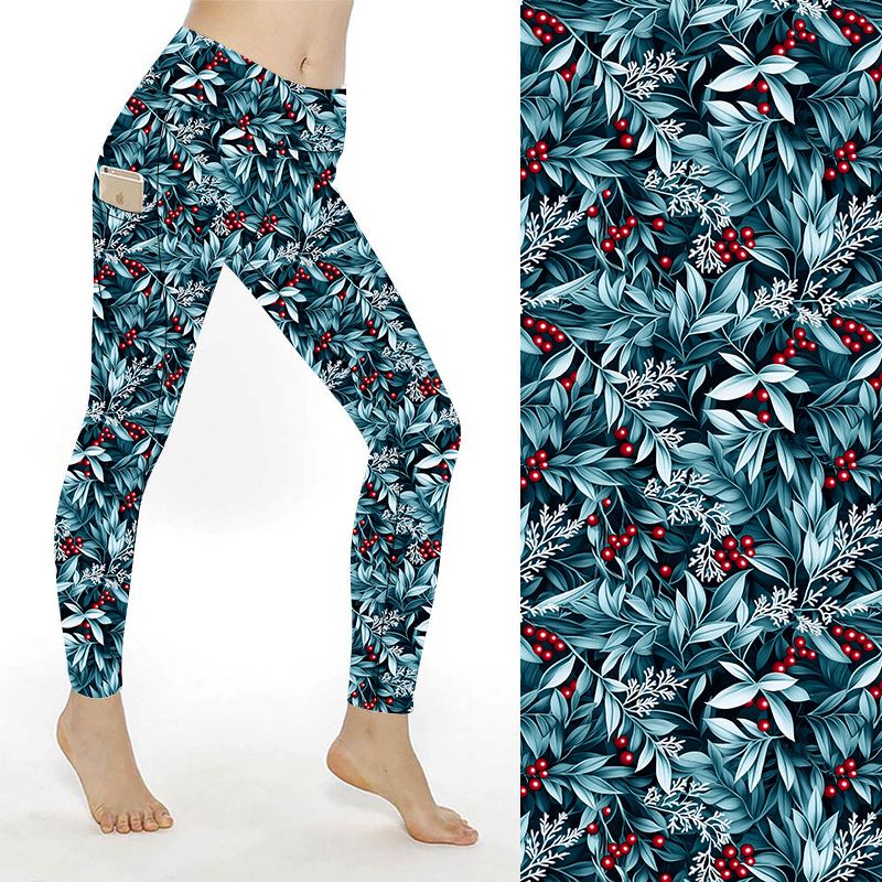 Funky Fit Winterberry – (blue foliage with red berries, holly-style)