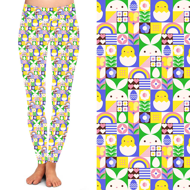 Funky Fit 24/7 Leggings – Easter - Fun!