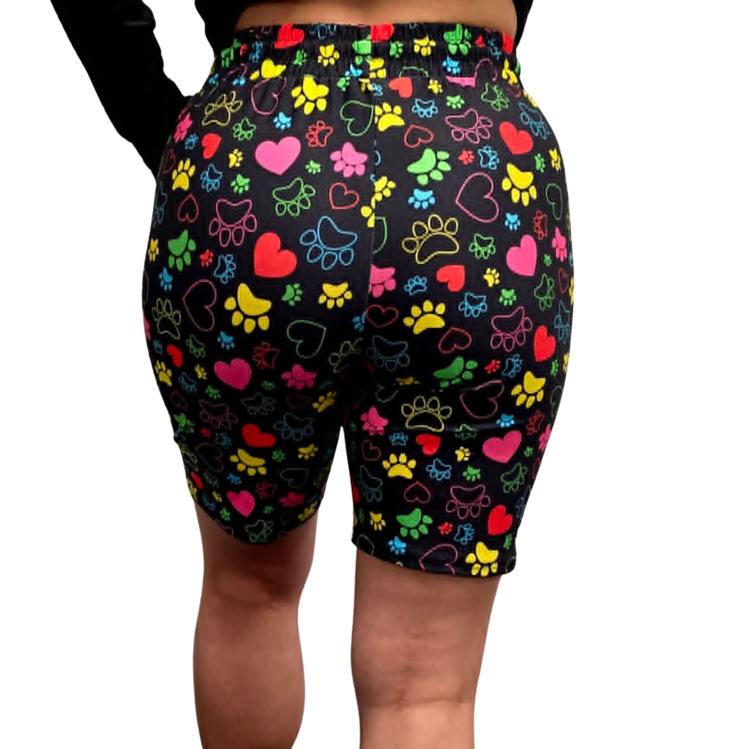 Funky Fit Loose Fit Shorts - Paws & Hearts