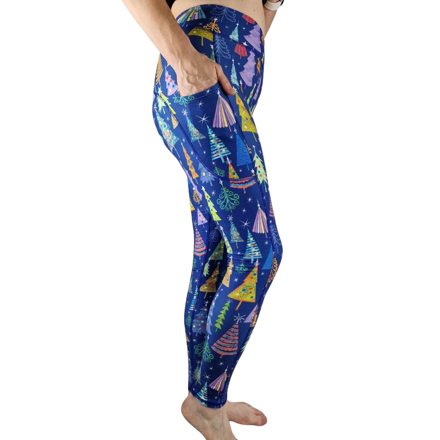 Funky Fit SCULPT Yoga Leggings - Magical Trees