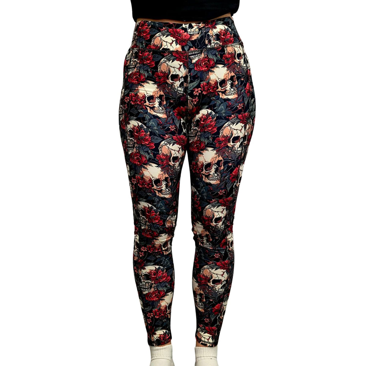 SCULPT-Yoga-Full-Length-Leggings-Halloween-Skull-&-Flowers.jpg