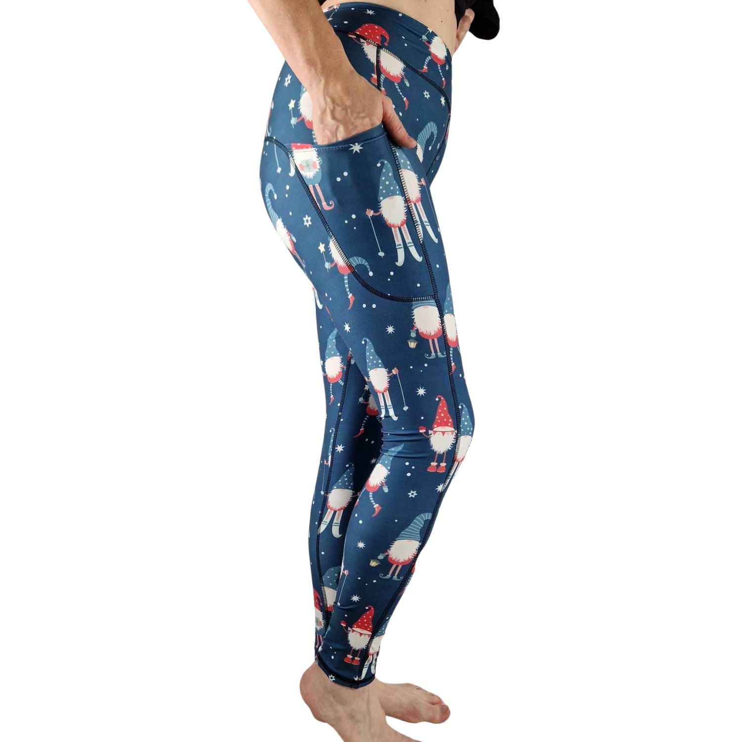 Funky Fit SCULPT Yoga Leggings - Nordic Gnomes