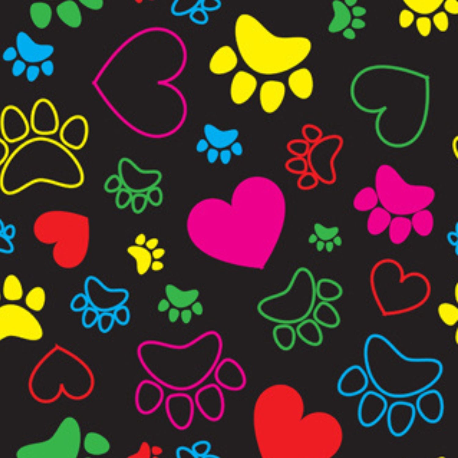 Funky Fit Loose Fit Shorts - Paws & Hearts
