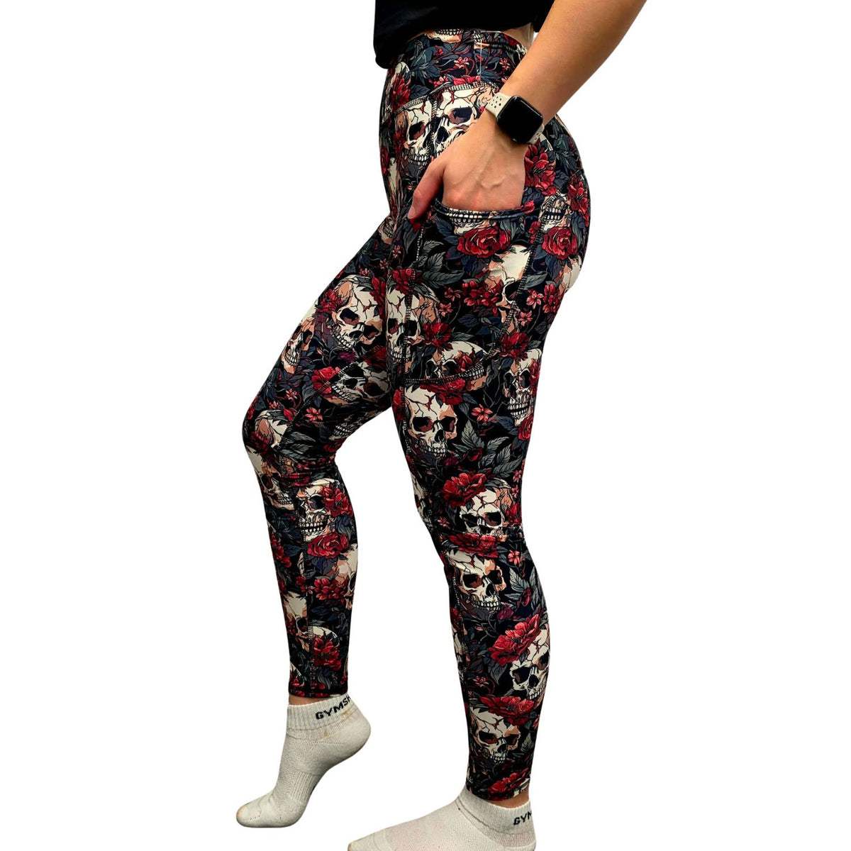 SCULPT-Yoga-Full-Length-Leggings-Halloween-Skull-&-Flowers.jpg
