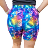 Funky Fit Jogger Shorts - Milky Way