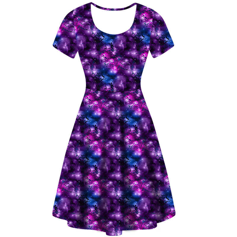 Funky Fit Wicca Magic Vintage Skater Dress