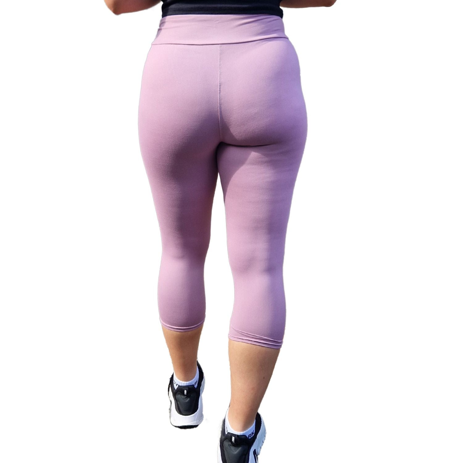 Funky Fit 24/7 Capri Leggings - Mauve