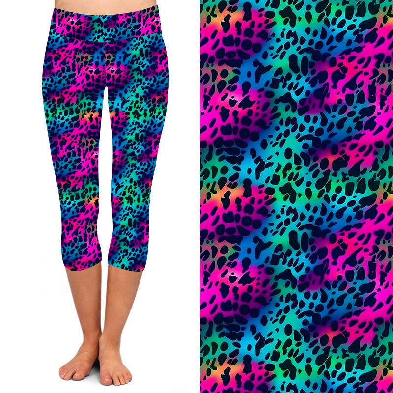 Funky Fit 24/7 Capri Leggings – Panthera