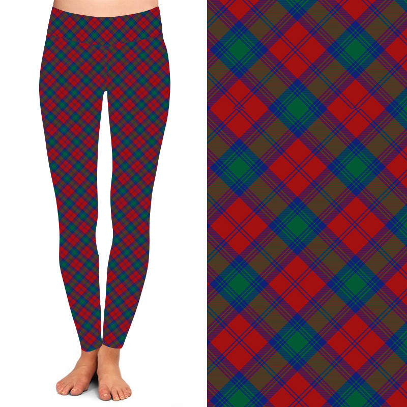 Funky Fit 24/7 Leggings – Winter Plaid