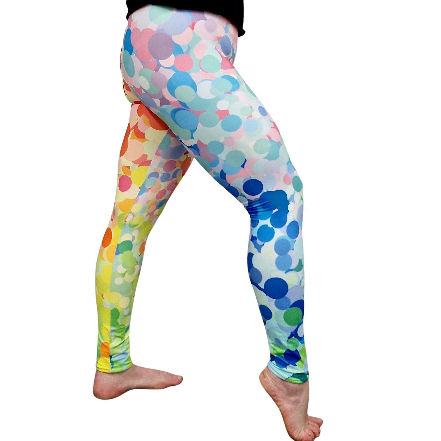 24/7 Leggings - Rainbow Confetti