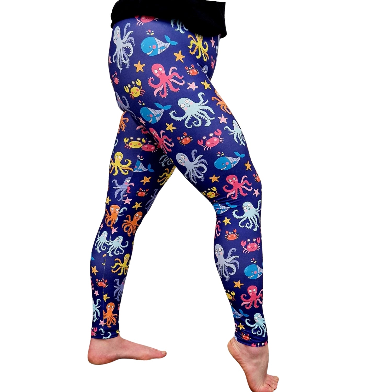 24/7 Leggings - Swimming in the Sea