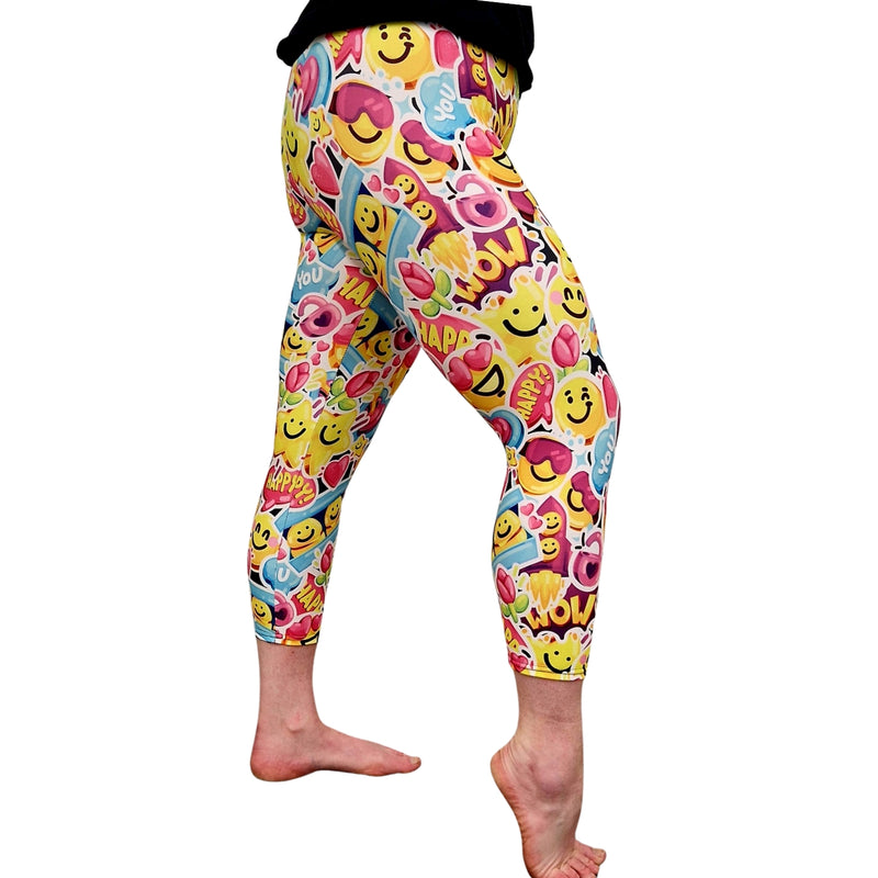 Funky capri leggings best sale