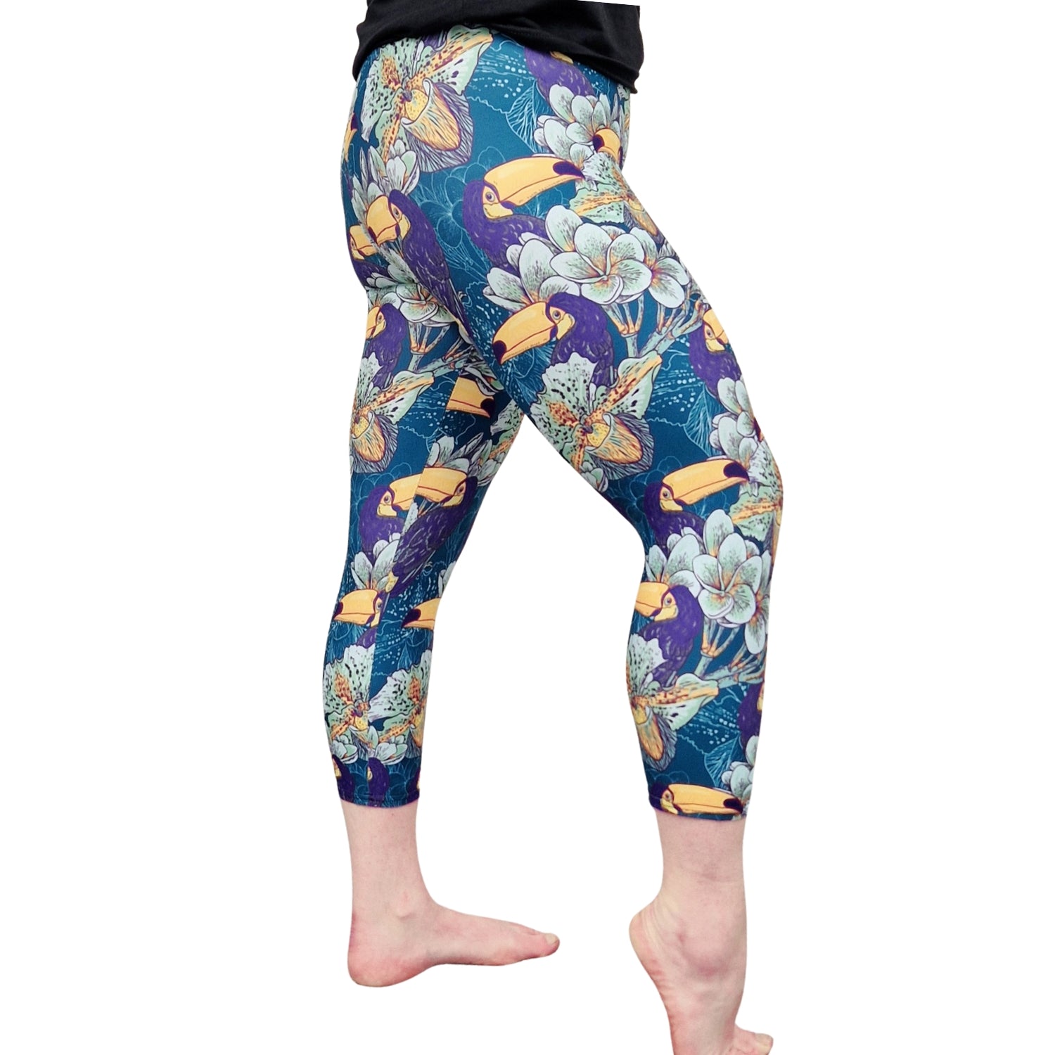 24/7 Capri Legging - Toucan play that game