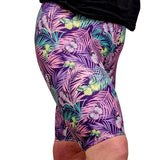 24/7 Biker Shorts - Purple Paradise