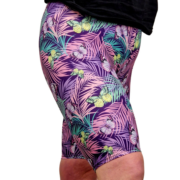 24/7 Biker Shorts - Purple Paradise