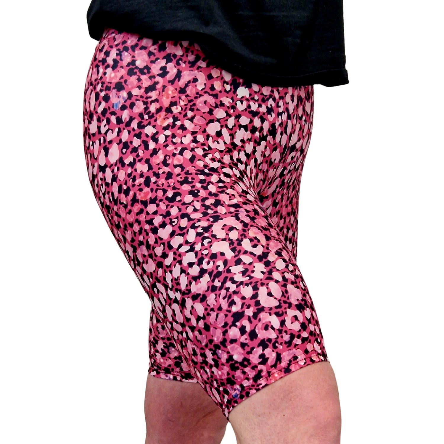 Biker shorts-leopard