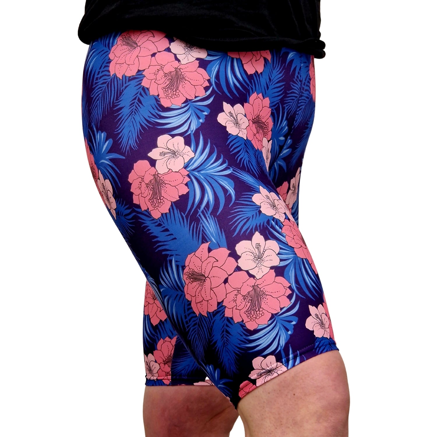 24/7 Biker Shorts - Blue Lagoon