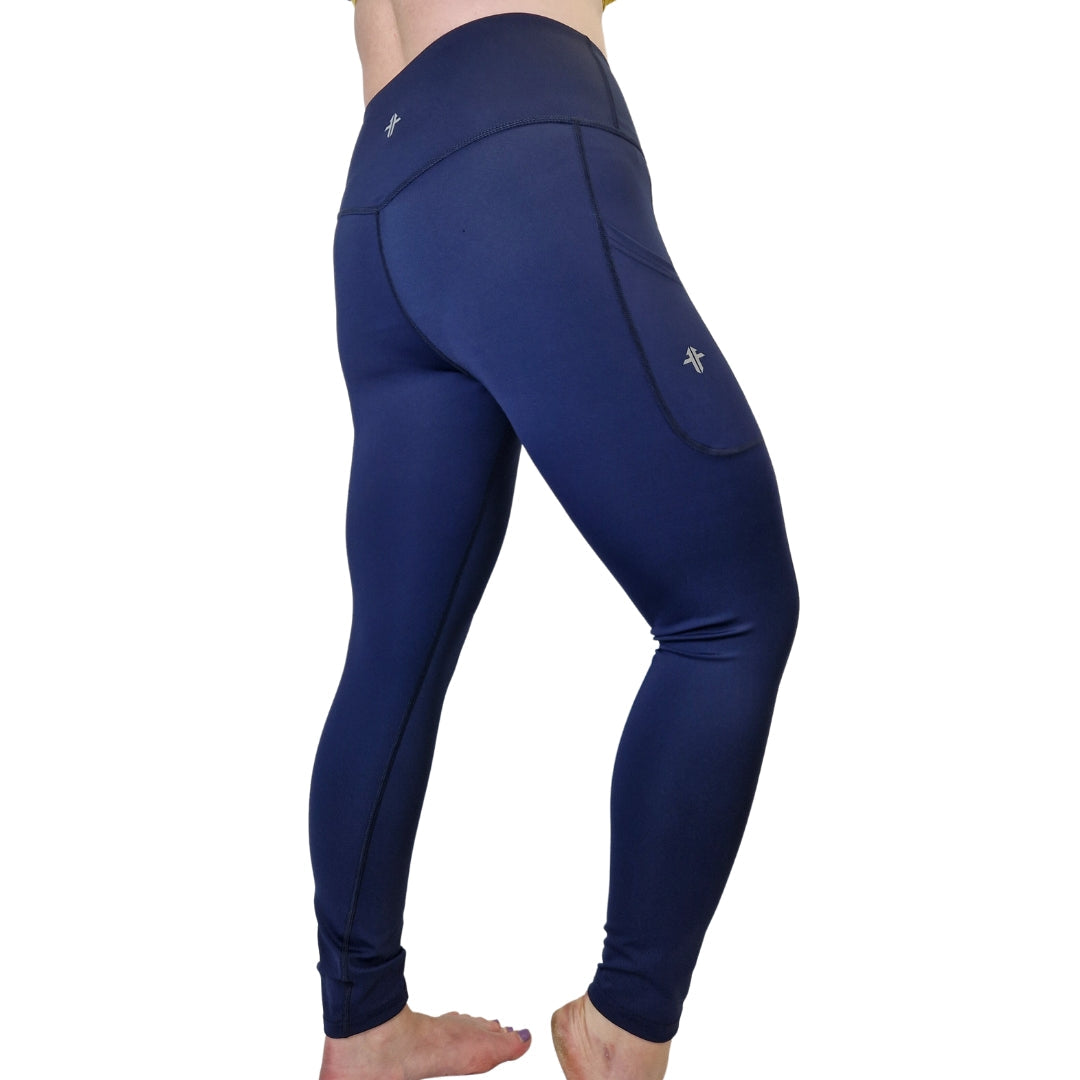 Funky Fit Performance Pull On Breech - Dark Navy Non Sticky Bums