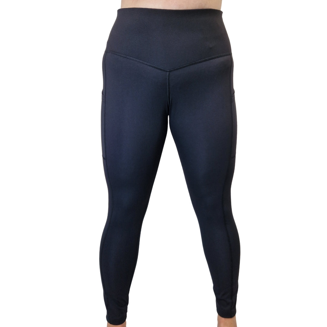 Funky Fit Performance Pull On Breech - Black - Non Sticky Bums