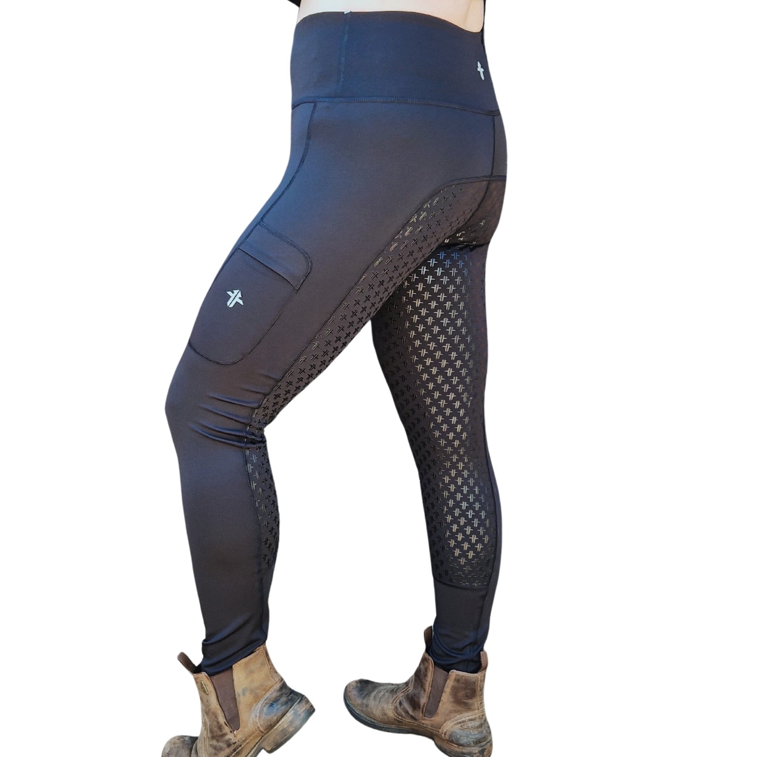 Funky Fit Performance Pull On Breech - Black