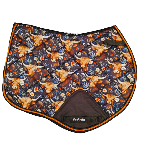 Highland Cows CC Saddle Pads