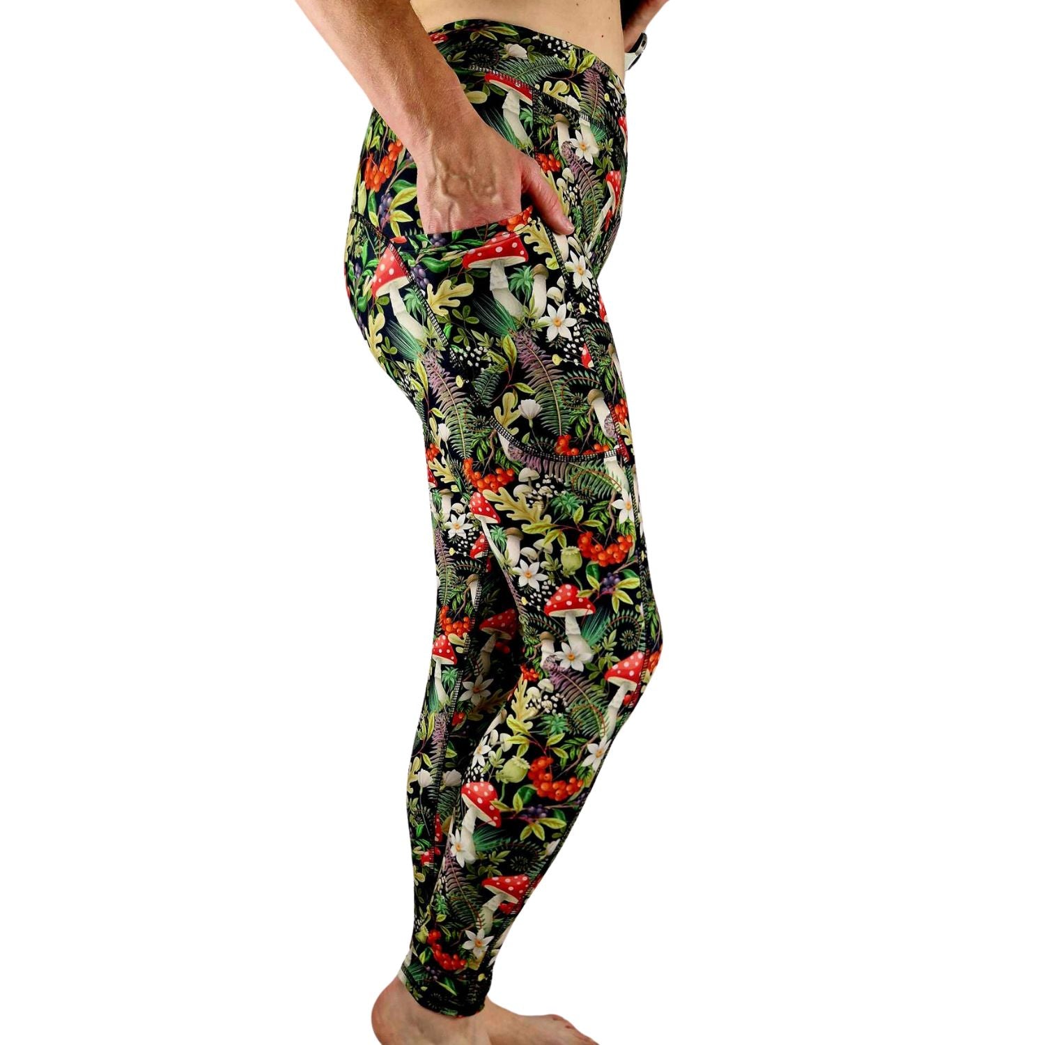 Funky Fit SCULPT Yoga Leggings - Woodland Surprise