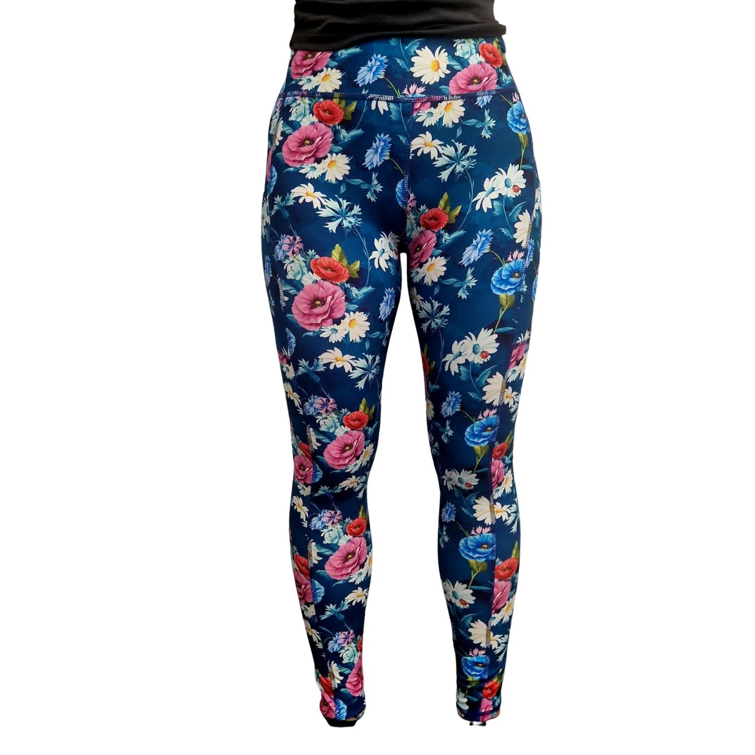 Funky Fit SCULPT Yoga Full Length Leggings - Spring Meadow