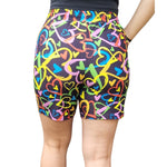 Funky Fit Jogger Shorts - Linked Hearts