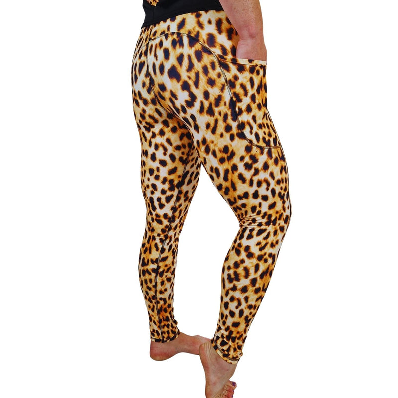 Funky Fit SCULPT Yoga Leggings- Safari