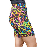 Funky Fit Jogger Shorts - Linked Hearts