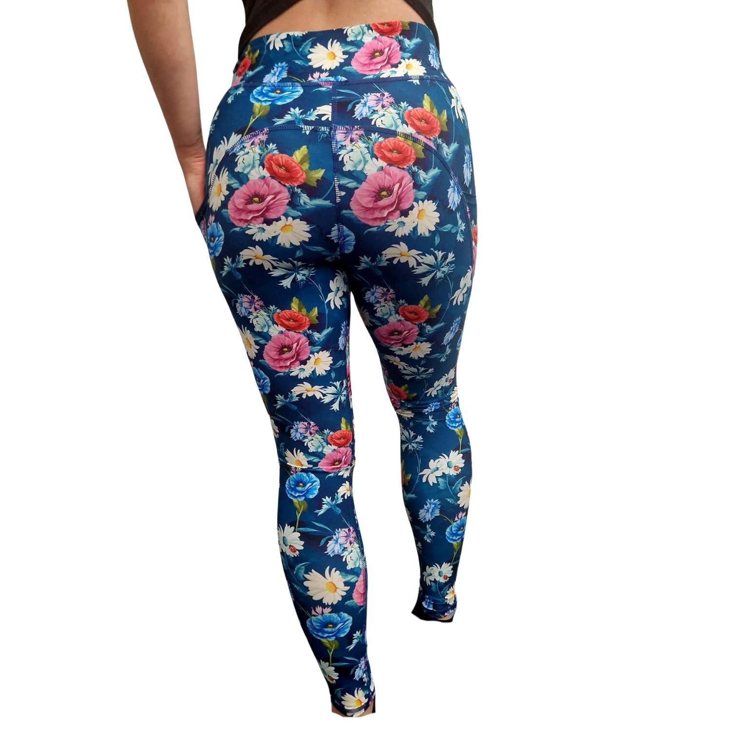 Funky Fit SCULPT Yoga Full Length Leggings - Spring Meadow