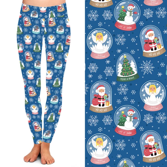 Funky Fit 24/7 Leggings – Snow Globes