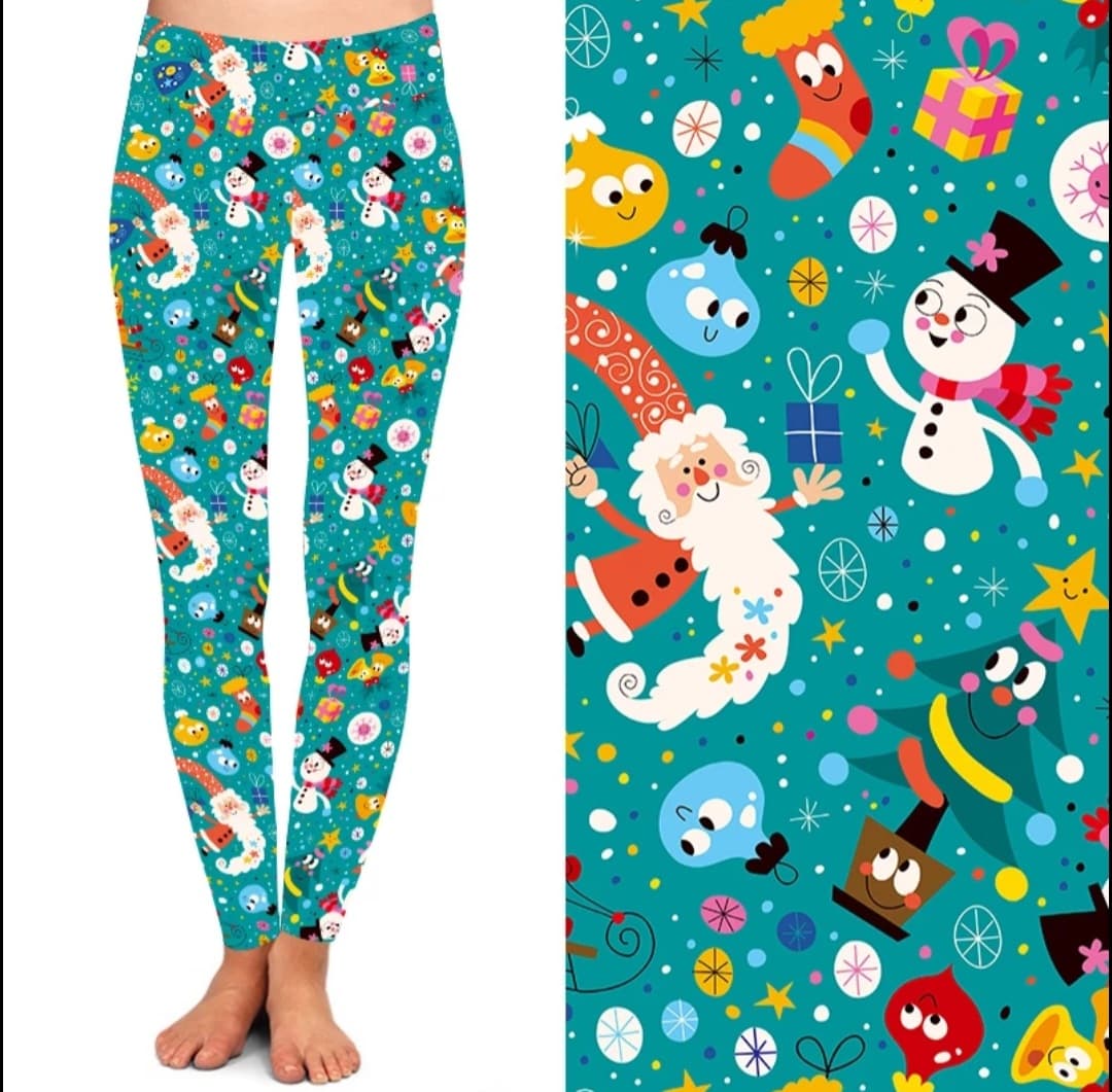 Funky Fit 24/7 Leggings – Festive Fun