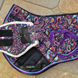 Funky Fit 3pc Paisley Passion (Pad, Brushing Boots, Fly Veil Set)