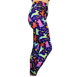 Funky Fit 24/7 Full Length Leggings – Rainbow Pups