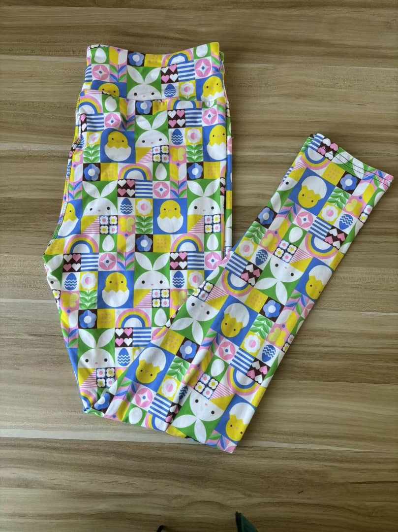 Funky Fit 24/7 Leggings – Easter - Fun!