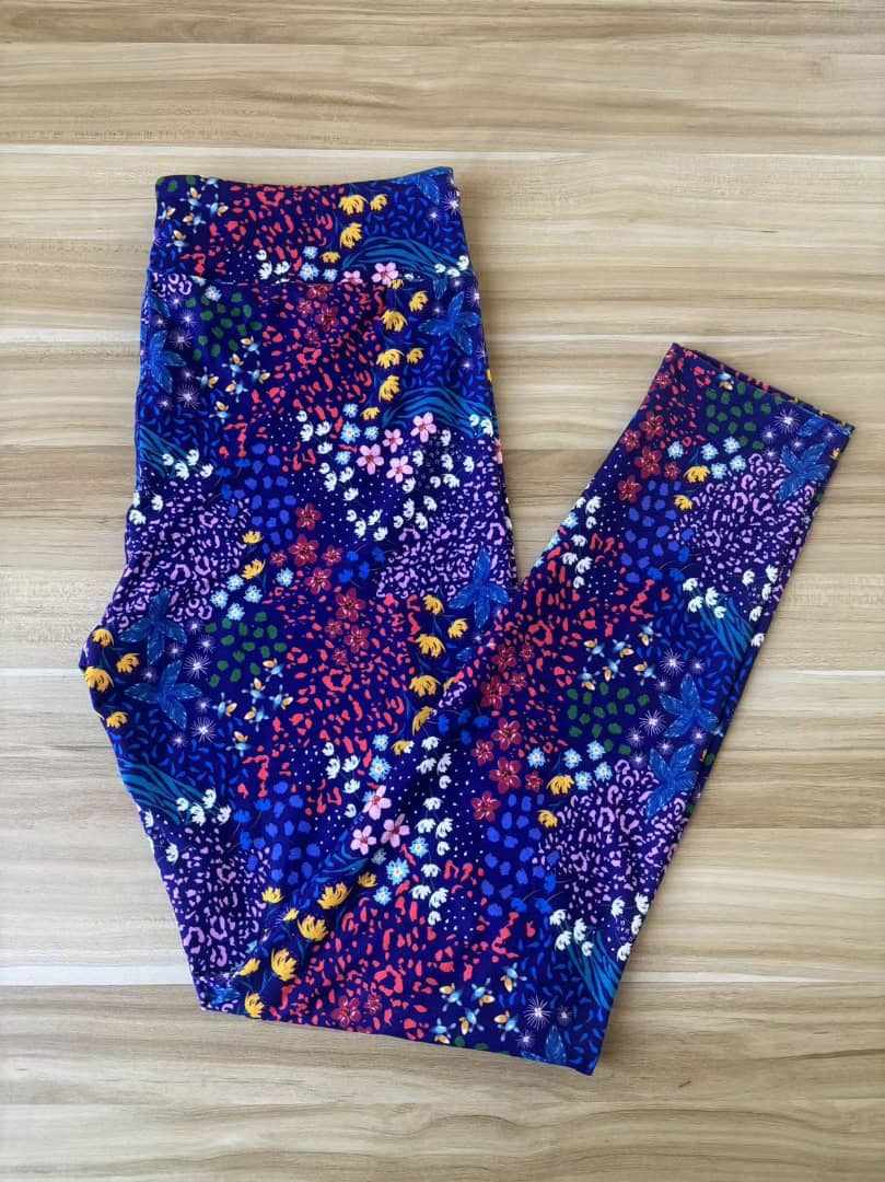 Funky Fit 24/7 Leggings –  Spring Meadow