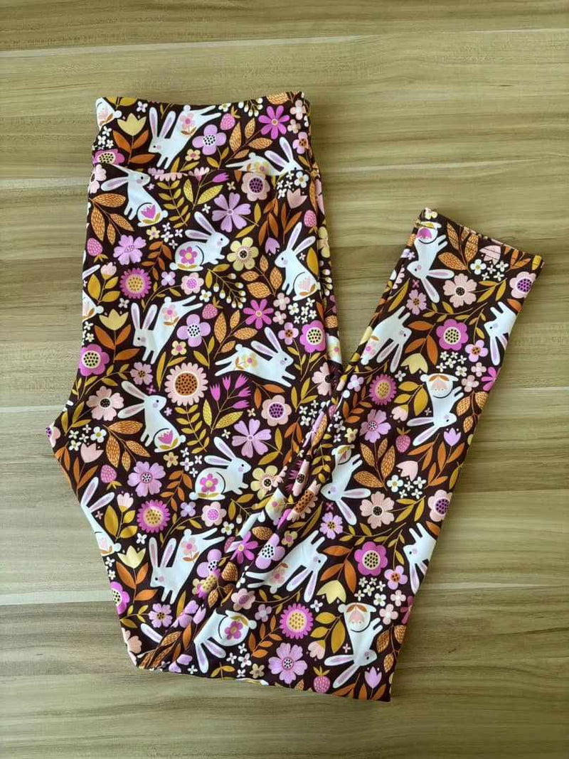 Funky Fit 24/7 Leggings – Easter - Woodland Bunny