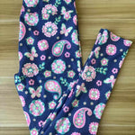 Funky Fit 24/7 Full Length Leggings –  Paisley Pretty Pattern