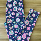 Funky Fit 24/7 Full Length Leggings –  Paisley Pretty Pattern