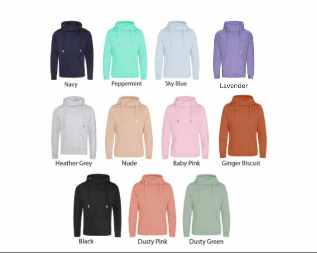Personalised Cross Neck Hoodie Dressage Design personalised-cross-neck-hoodie-dressage-design
