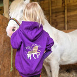 Funky Fit Personalised Kids Equestrian Hoodies