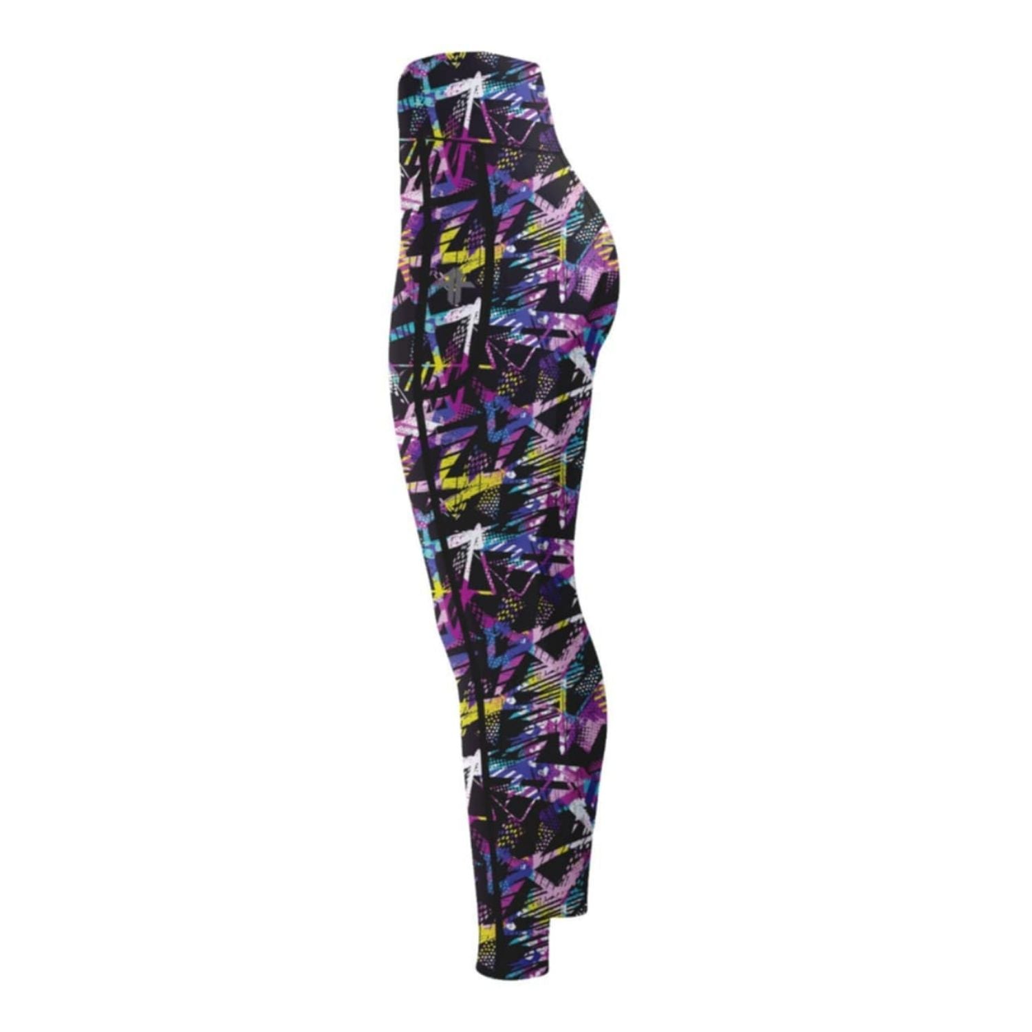 Funky Fit H.I. Full Length Gym Leggings - Life in Abstract