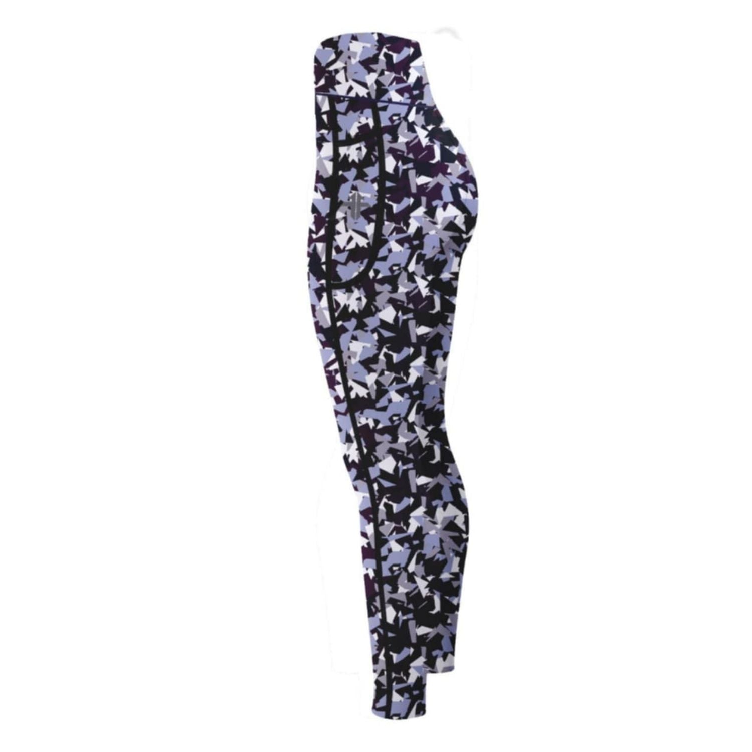 Funky Fit H.I. Full Length Gym Leggings - Tip of the Iceberg