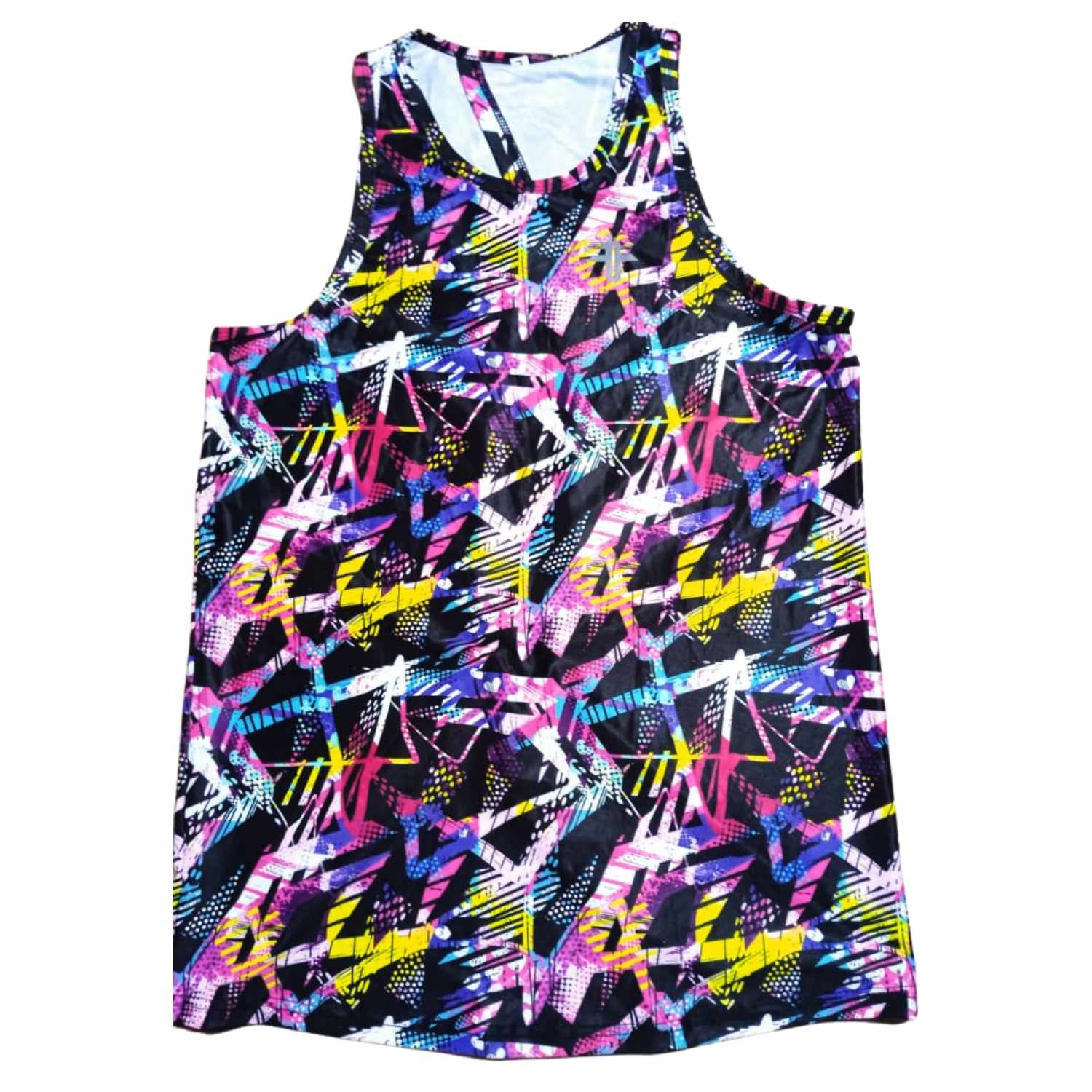 Funky Fit Life in Abstract Twist Vest